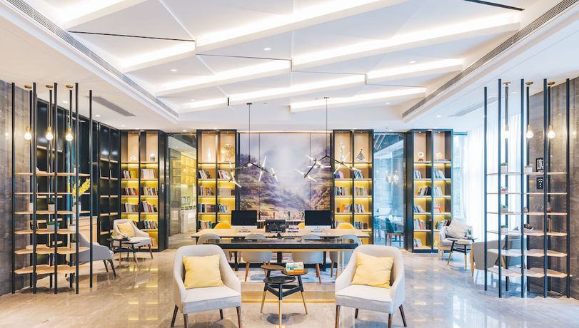 Imagen de los interiores del Hotel Atour Hotel Xuzhou Global Harbor High Speed Railway Station. Foto 9