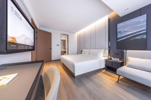 Imagen de la habitación del Hotel Atour Jinan Shandong International Convention and Exhibition Center Ikea. Foto 15