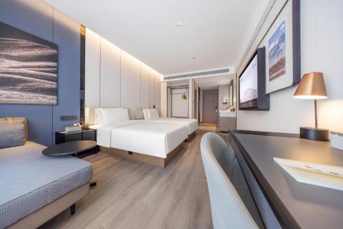 Imagen de la habitación del Hotel Atour Jinan Shandong International Convention and Exhibition Center Ikea. Foto 16