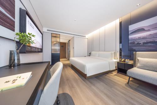 Imagen de la habitación del Hotel Atour Jinan Shandong International Convention and Exhibition Center Ikea. Foto 17