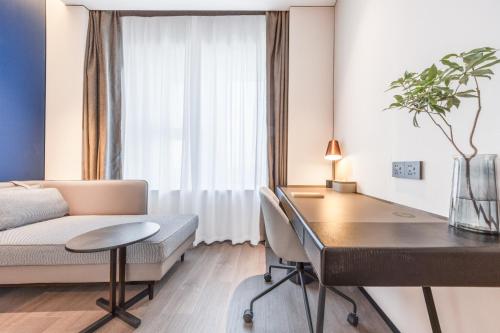 Imagen de la habitación del Hotel Atour Jinan Shandong International Convention and Exhibition Center Ikea. Foto 19