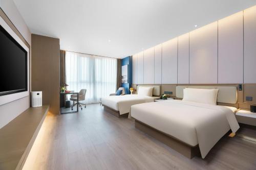 Imagen de la habitación del Hotel Atour Jinan West Railway Station. Foto 17