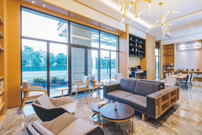 Imagen de los interiores del Hotel Atour Light Chunxi Netease Cloud Music Chengdu. Foto 8