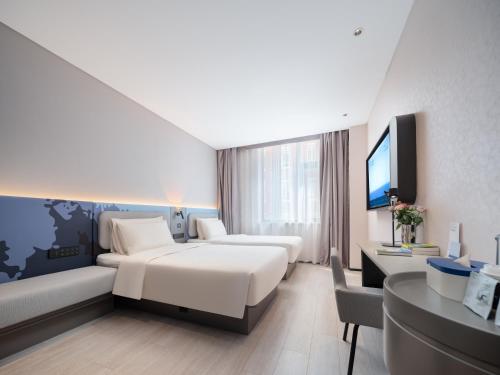 Imagen de la habitación del Hotel Atour Light Dalian Zhongshan Square Renming Road. Foto 6