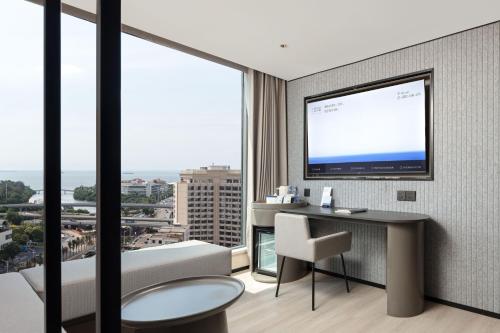 Imagen de la habitación del Hotel Atour Light Haikou Guomao Wanlv Garden. Foto 13