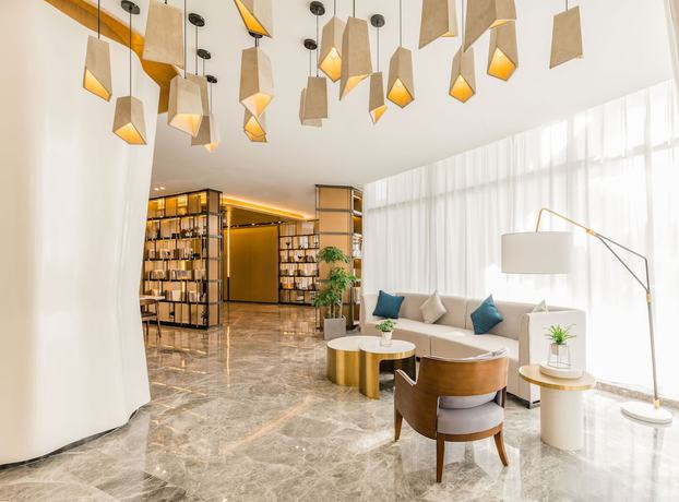 Imagen de los interiores del Hotel Atour Light Jianguomen Beijing. Foto 7