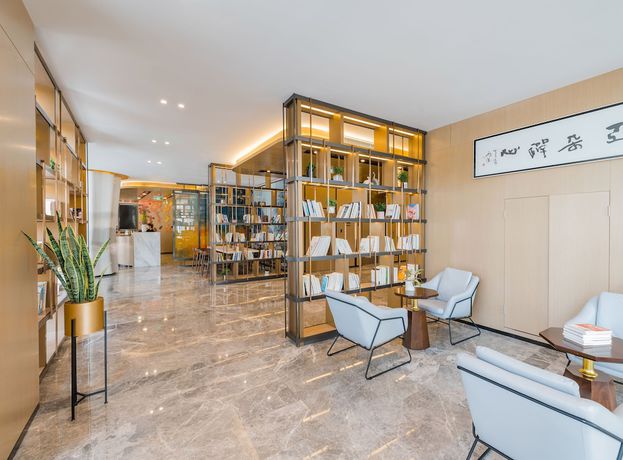 Imagen de los interiores del Hotel Atour Light Jianguomen Beijing. Foto 8