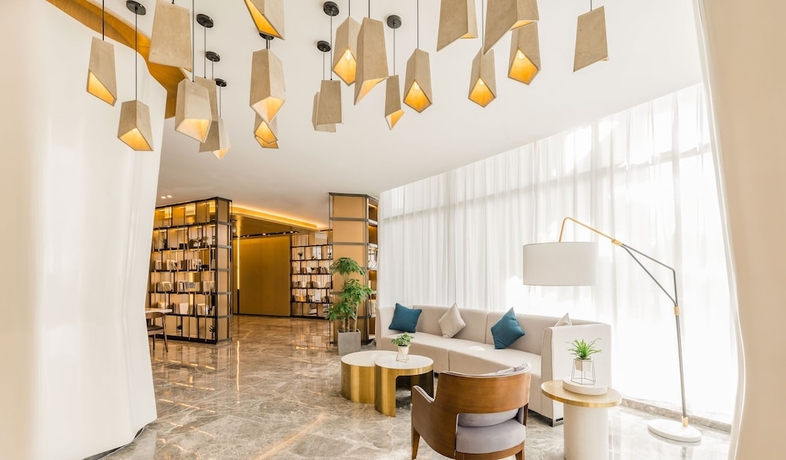 Imagen de los interiores del Hotel Atour Light Shandong Road Cbd Qingdao. Foto 15