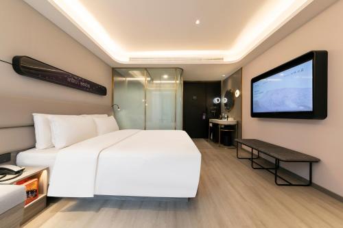 Imagen de la habitación del Hotel Atour Light Shanghai Xinzhuang Zhuanqiao Wanda. Foto 16