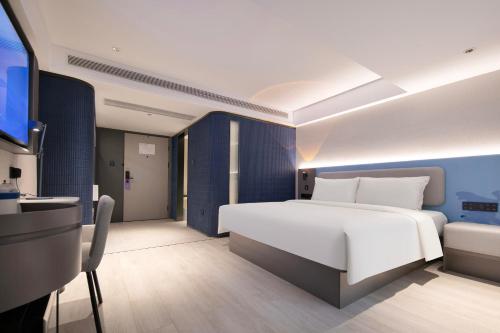 Imagen de la habitación del Hotel Atour Light Wuhan Jiangtan Jianghan Road Pedestrian Street. Foto 11