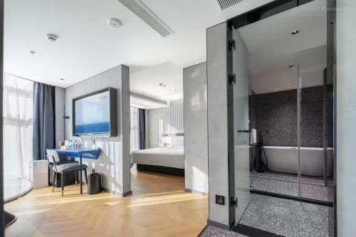 Imagen de la habitación del Hotel Atour Light Wuxi Nanchang Street Sanyang Plaza. Foto 8