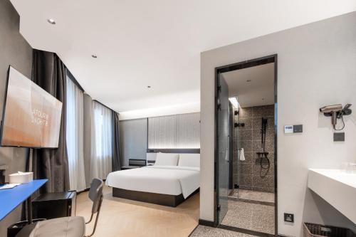 Imagen de la habitación del Hotel Atour Light Zhoushan Dinghai South Renmin Road. Foto 12