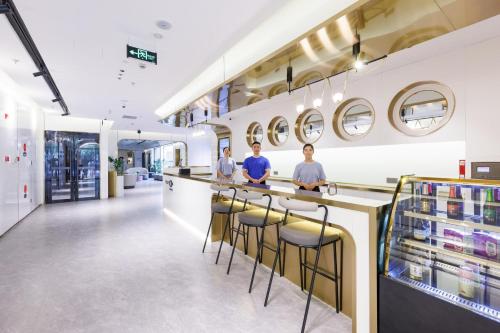 Imagen del bar/restaurante del Hotel Atour Light Zhuguang Road Hongqiao National Exhibition and Convention Center. Foto 12