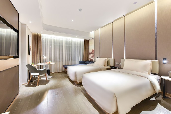 Imagen de la habitación del Hotel Atour Linkong New National Exhibition Beijing. Foto 4