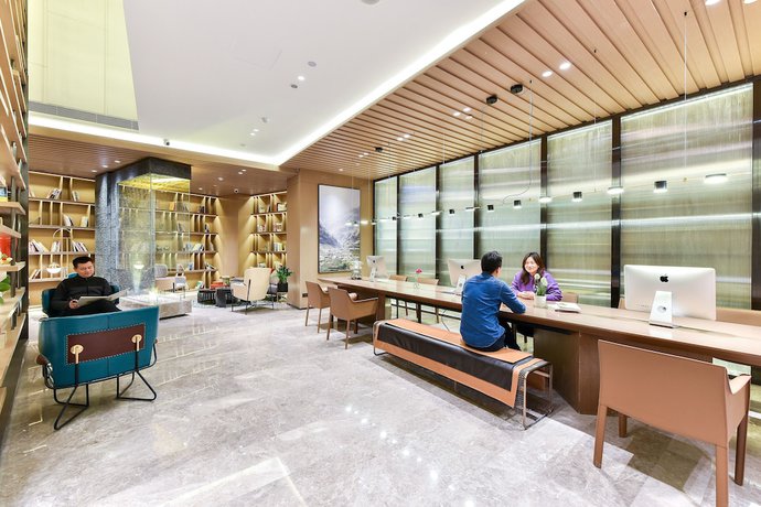Imagen de los interiores del Hotel Atour Linkong New National Exhibition Beijing. Foto 8