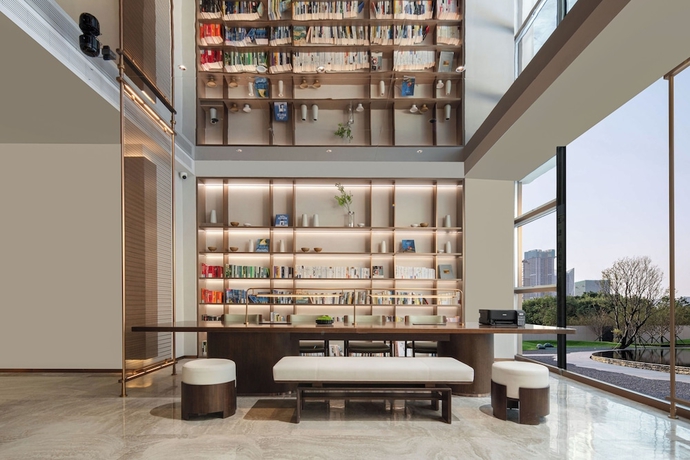 Imagen de los interiores del Hotel Atour MayFourthSquare MixC Qingdao. Foto 4