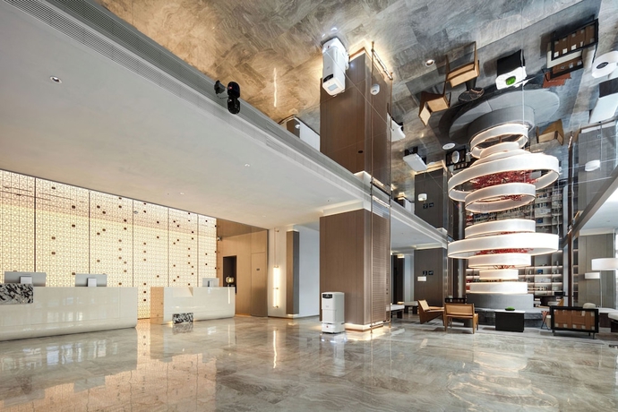 Imagen de los interiores del Hotel Atour MayFourthSquare MixC Qingdao. Foto 6