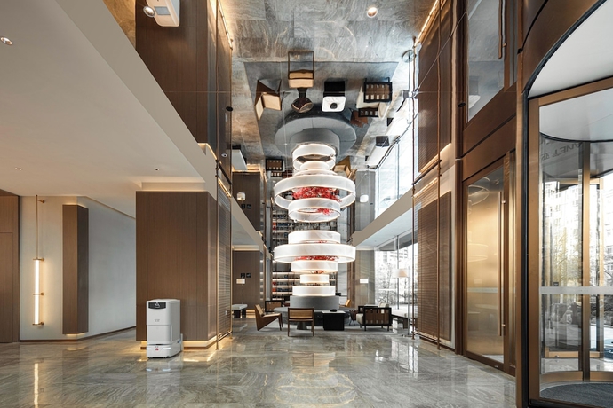 Imagen de los interiores del Hotel Atour MayFourthSquare MixC Qingdao. Foto 10