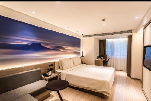 Imagen de la habitación del Hotel Atour Nanjing Xinjiekou Daxinggong Subway Station. Foto 3