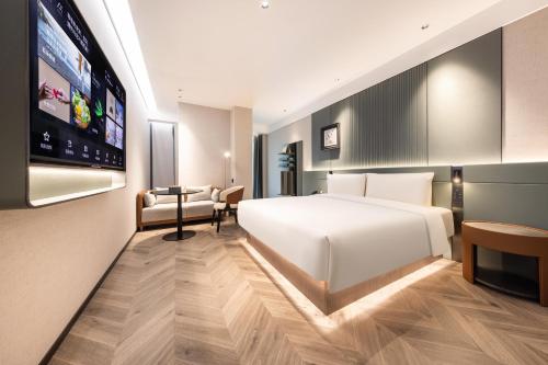 Imagen de la habitación del Hotel Atour S Hotel Shenzhen Luohu Shuibei. Foto 15