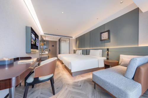 Imagen de la habitación del Hotel Atour S Hotel Shenzhen Luohu Shuibei. Foto 16