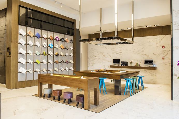 Imagen de los interiores del Hotel Atour S Kingkey Timemark Shenzhen. Foto 17