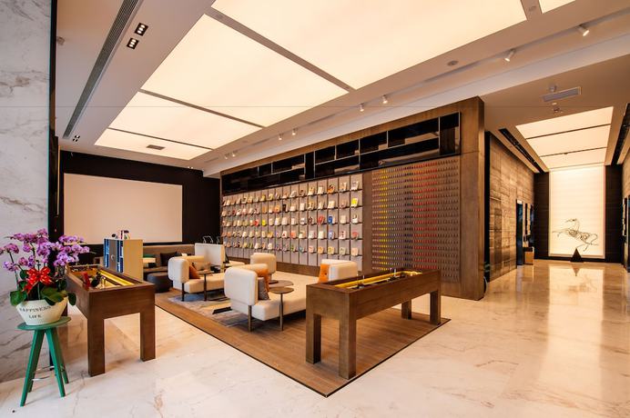 Imagen de los interiores del Hotel Atour S Kingkey Timemark Shenzhen. Foto 18