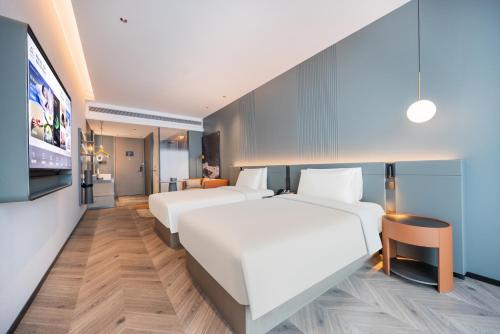 Imagen de la habitación del Hotel Atour S Shenzhen Nanshan Science and Technology Park Aote Coxing. Foto 16