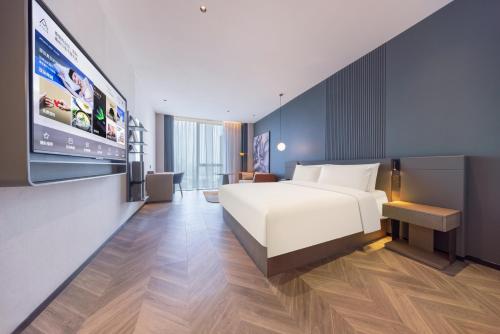 Imagen de la habitación del Hotel Atour S Shenzhen Nanshan Science and Technology Park Aote Coxing. Foto 18