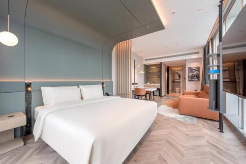 Imagen de la habitación del Hotel Atour S Shenzhen Nanshan Science and Technology Park Hi-Tech Centre. Foto 15