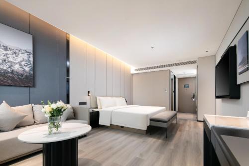 Imagen de la habitación del Hotel Atour Shanghai Baoshan Shangda Road. Foto 13