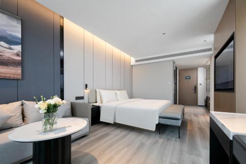 Imagen de la habitación del Hotel Atour Shanghai Jing'an Temple West Nanjing Road. Foto 6