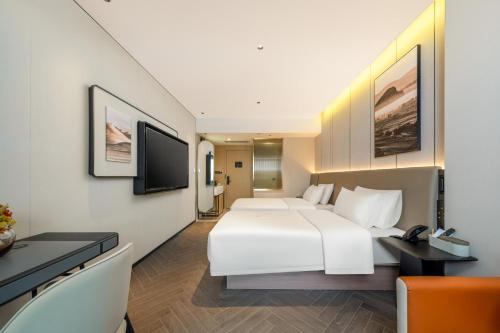 Imagen de la habitación del Hotel Atour Shanghai Wujiaochang West Yingao Road Station. Foto 15