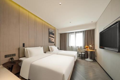Imagen de la habitación del Hotel Atour Shanghai Wujiaochang West Yingao Road Station. Foto 18