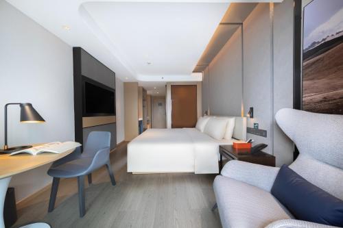 Imagen de la habitación del Hotel Atour Shenzhen Guangming Science City Zhengda City. Foto 15
