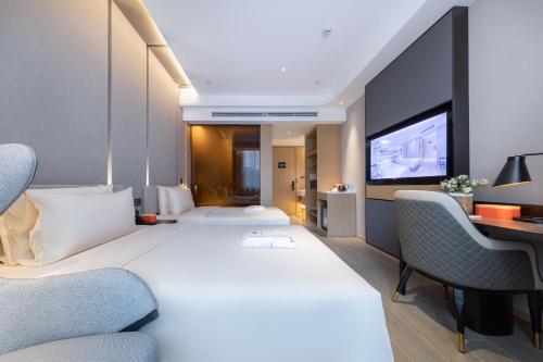 Imagen de la habitación del Hotel Atour Taiyuan Changfeng Business Center Wanxiang City. Foto 10