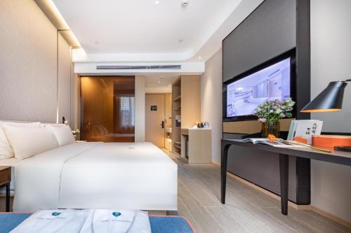 Imagen de la habitación del Hotel Atour Taiyuan Changfeng Business Center Wanxiang City. Foto 11