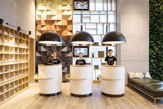 Imagen de los interiores del Hotel Atour Wenchang Road Ankang. Foto 15