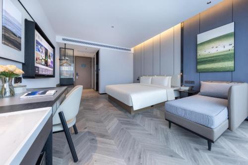 Imagen de la habitación del Hotel Atour Wuhan Chuhe Han Street Hongshan Plaza. Foto 12