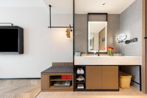 Imagen general del Hotel Atour Wuhan Chuhe Han Street Hongshan Plaza. Foto 4