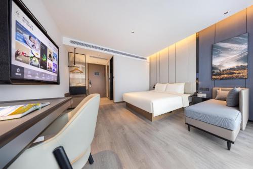 Imagen de la habitación del Hotel Atour Wuhan Chuhe Han Street Hongshan Plaza. Foto 15