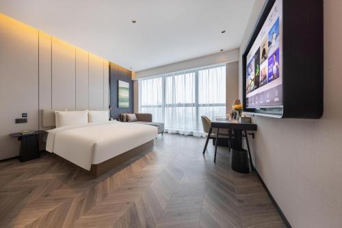Imagen de la habitación del Hotel Atour Wuhan Chuhe Han Street Hongshan Plaza. Foto 16