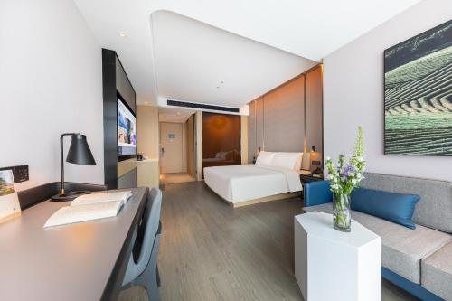 Imagen general del Hotel Atour Wuhan University of Technology Jiedaokou. Foto 10