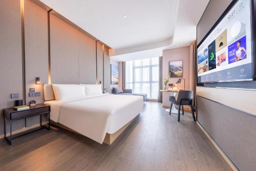 Imagen de la habitación del Hotel Atour Wuhan University of Technology Jiedaokou. Foto 20