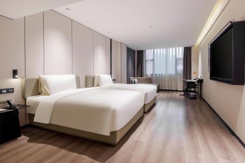 Imagen de la habitación del Hotel Atour X Guangzhou Baiyun International Airport Renhe Station. Foto 15