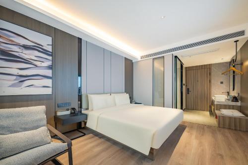 Imagen de la habitación del Hotel Atour X Shanghai Central Bailian Tongchuan Road Station. Foto 11