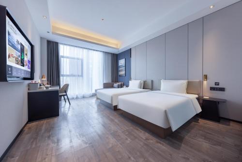 Imagen de la habitación del Hotel Atour X Shanghai Shuguang Wusong Cruise Terminal. Foto 7