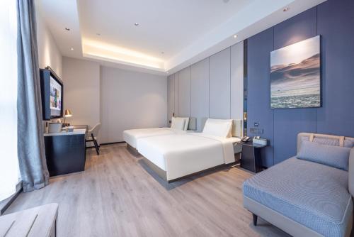 Imagen de la habitación del Hotel Atour X Shanghai Shuguang Wusong Cruise Terminal. Foto 8