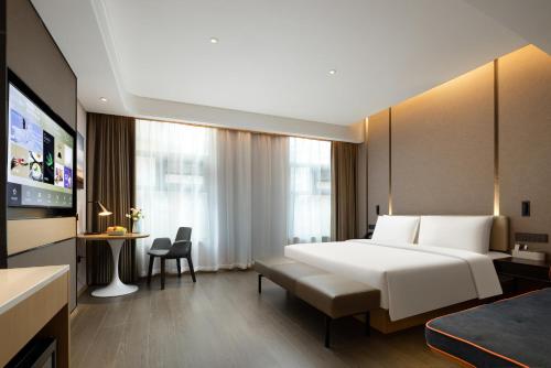 Imagen de la habitación del Hotel Atour X Zaozhuang High-Railway Station. Foto 15