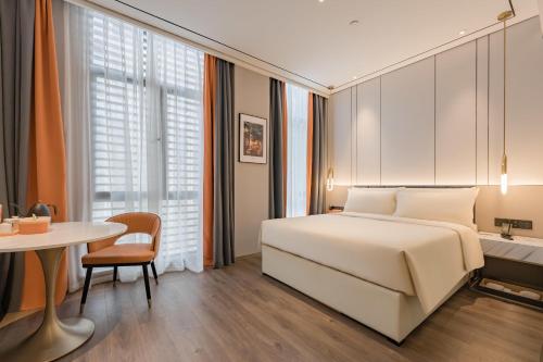 Imagen de la habitación del Hotel Atour X hotel Shanghai Wujiaochang INNO Chuangzhi. Foto 17